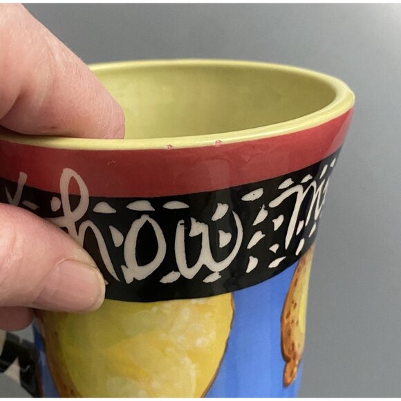 USA Droll Designs Lemon Cup Mug Show Me The Money READ - Picture 7 of 7